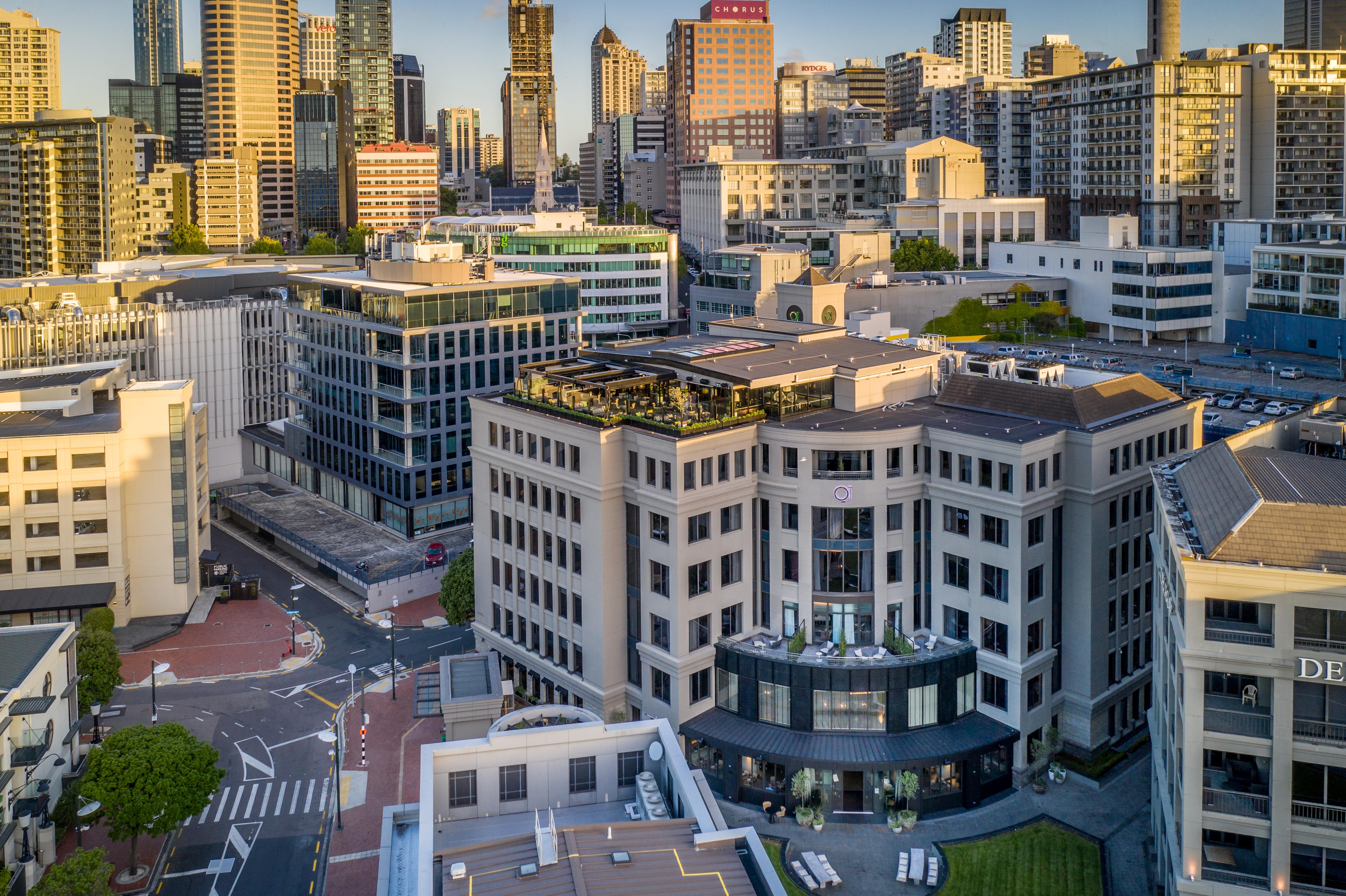 Qt Auckland Hotel Luaran gambar Aerial view of the San Diego Convention Center